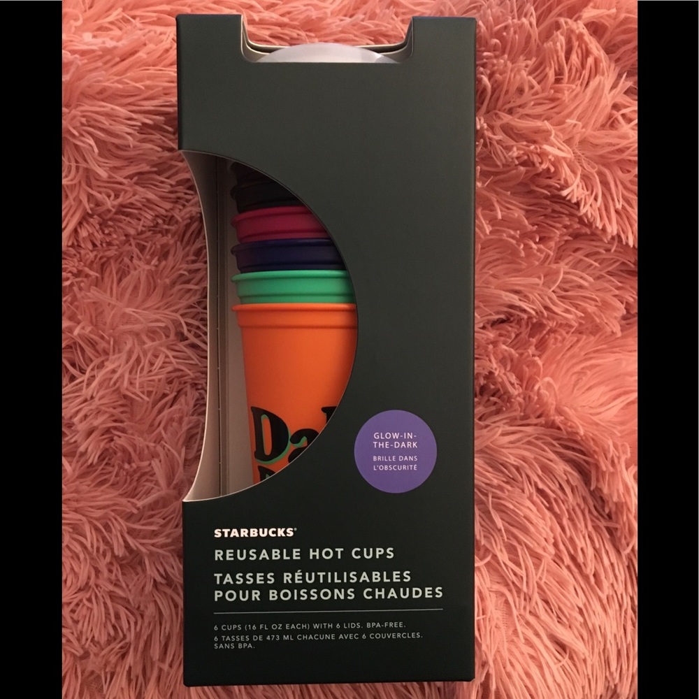 Starbucks Halloween Glow In The Dark Hot Cups 2020